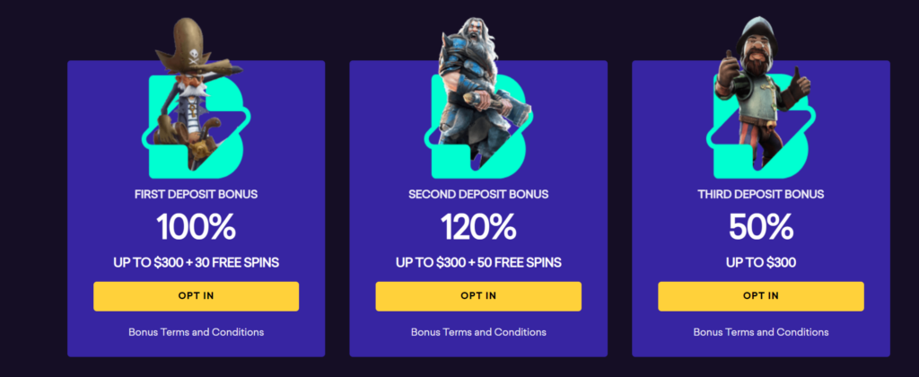 SpinBit Casino Welcome Bonus | spinbitcasino.com